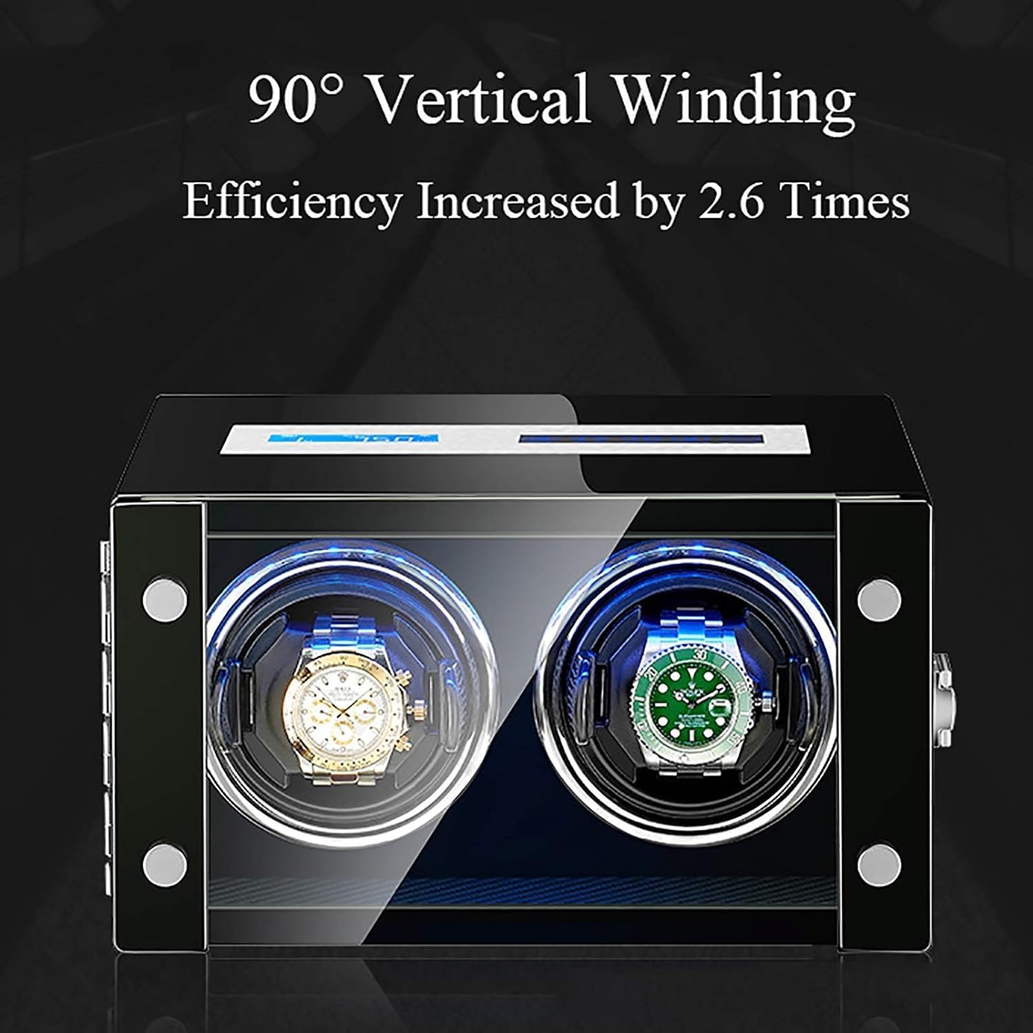 Uhrenbeweger, intelligenter Uhrenschüttler, antimagnetische mechanische Uhr, automatisches Aufzugsgerät, Touchscreen-Uhrenbeweger