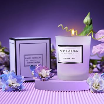 Gifts for Women, Mom, Wife, Girlfriend, Sister, Her - Happy Birthday, Christmas, Valentine's Day, Mothers Day Gifts - Lavender Spa Gift Basket Set