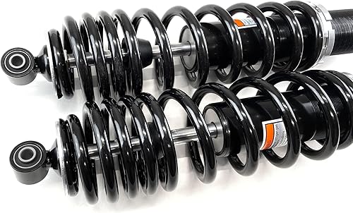 Miniatura 3 de Monster Performance Amortiguadores traseros para Polaris 7044139, izquierda y derecha, Ranger 400 500 570 800, monotubo, doble tasa, manejo