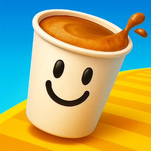 Coffee Stack Makeover Rush: Café-Run, langes Tassenstapel-Kunst-Dekorations-Runner-Spiel