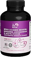 Vista 2 de Myo & D-Chiro Inositol Proporción 40:1 – 120 Cápsulas Suplemento de inositol Myo para mujeres con vitamina D, Ashwagandha, Folato y Zinc