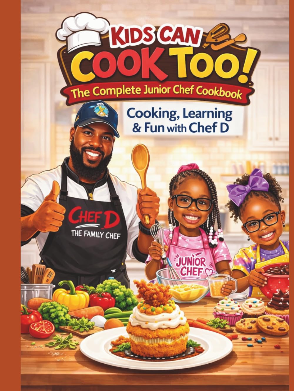 Kids Can Cook Too!: The Complete Junior Chef Cookbook: Easy Recipes, Fun Activities & Cooking Skills for Kids