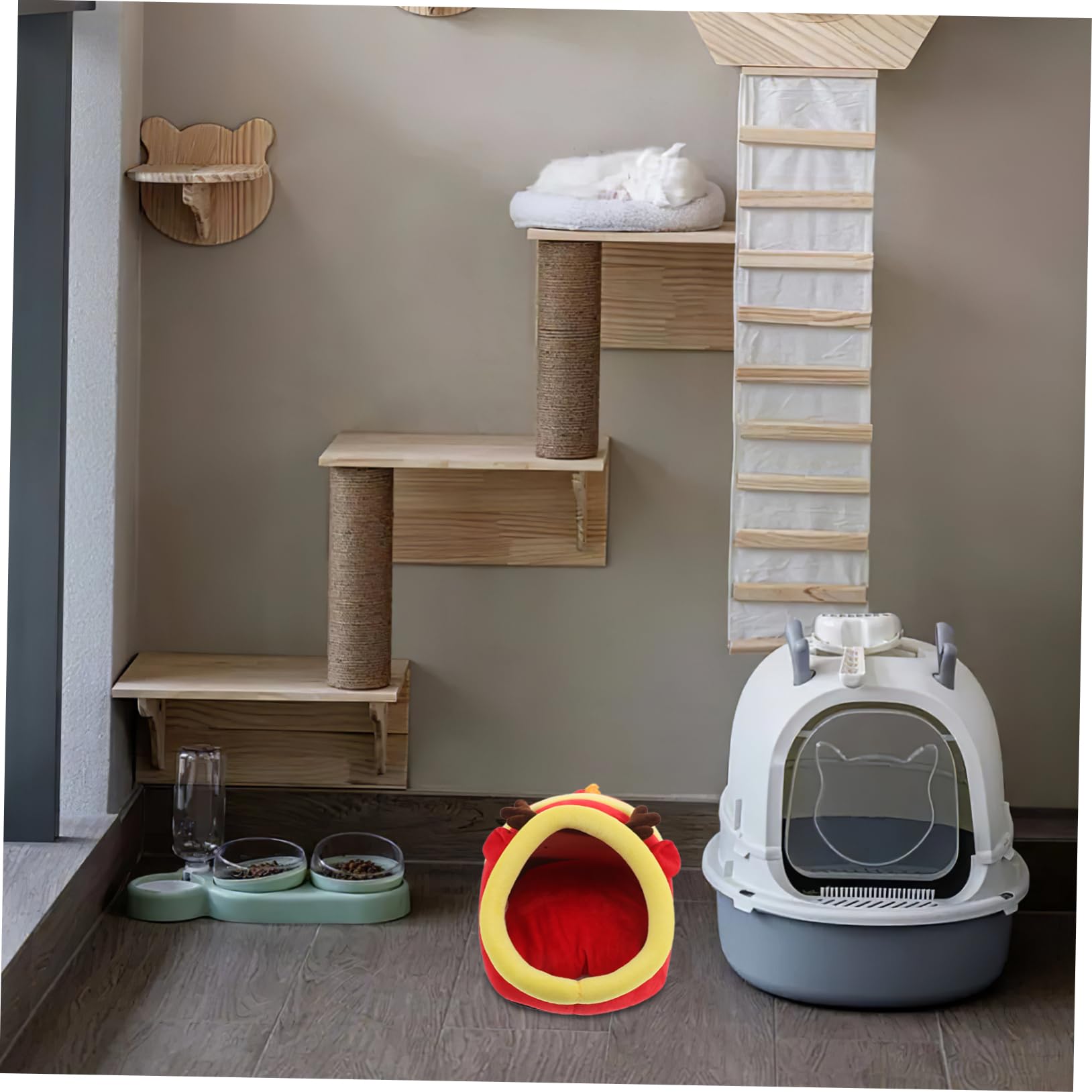 INOOMP Hamsterhausnest Kleines Haustiernest aus Stoff für Haushalt