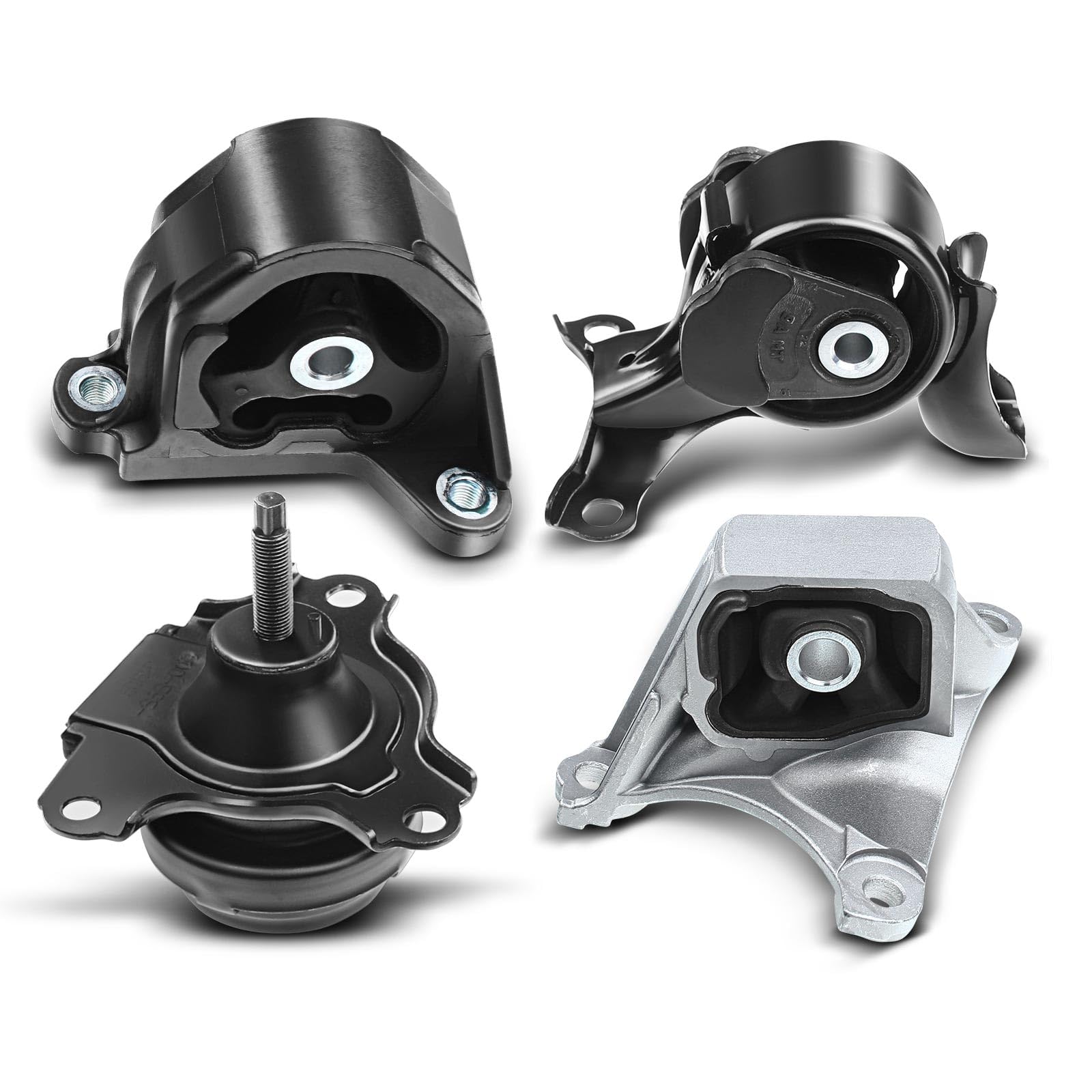 Frankberg 3 soportes de motor + 1 soporte de caja de cambios 50805S9A013 | Compatible con: RSX cupé DC ,Civic VII Saloon ES ET ,Civic VII Hatchback EP EU EV