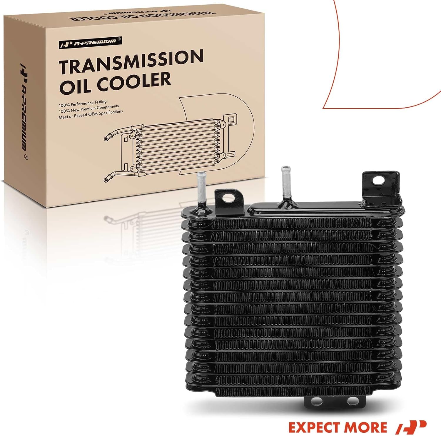 A-Premium Transmission Oil Cooler Compatible with Mitsubishi Outlander 2003 2004 2005 2006, 2.4L, GAS