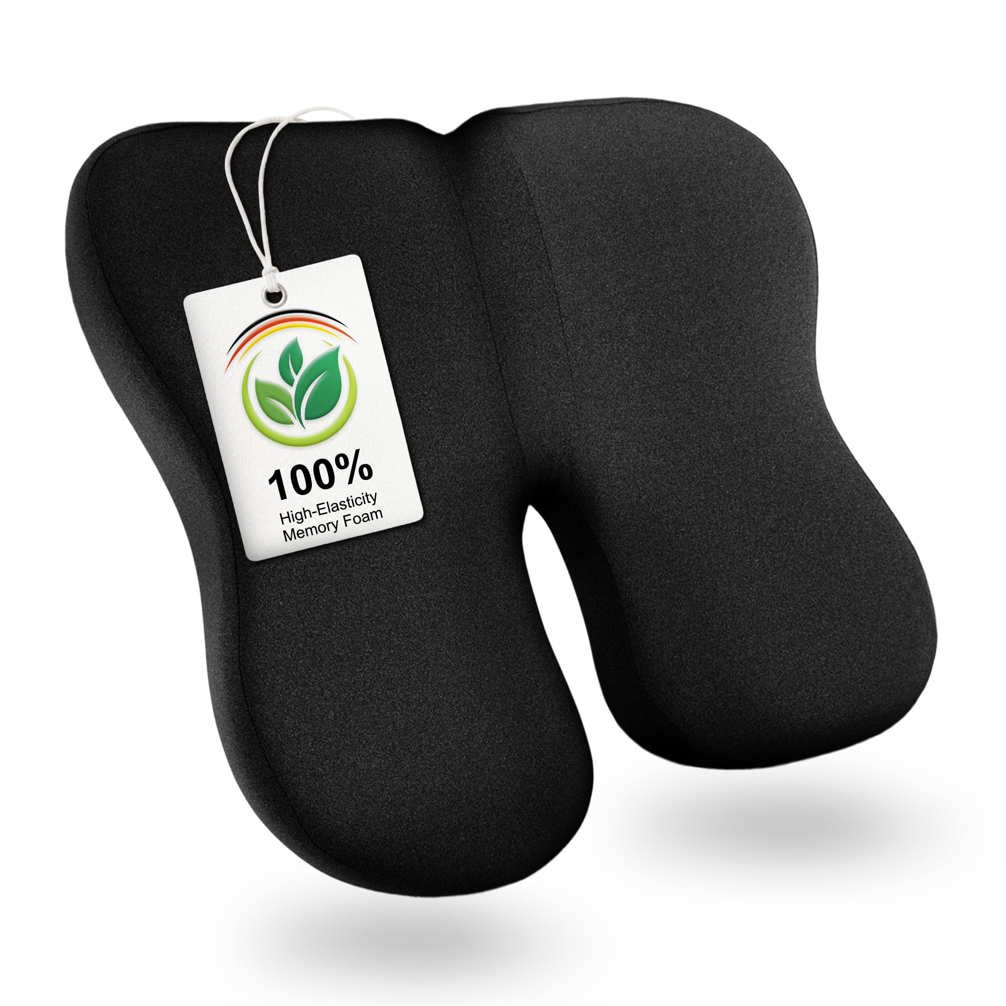 Cojín Antiescaras para Coxis – Cojin Silla Oficina Ergonómico de Espuma Viscoelástica con Abertura, Cojin Coxis para Oficina, Coche y Gaming