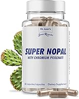 Vista 1 de Santo Remedio Super Nopal, fórmula exclusiva con Nopal, Gurmar (Gymnema Silvestre), picolinato de cromo y sulfato de vanadilo. 60 cápsulas