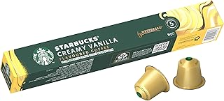 STARBUCKS by NESPRESSO Creamy Vanilla Flavoured Coffee 10 Capsules