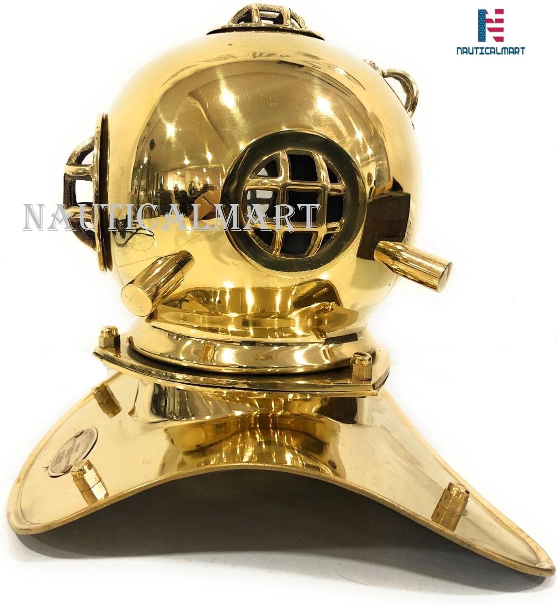 Brass Divers Diving Helmet Miniature US Navy Vintage Handmade Decorative