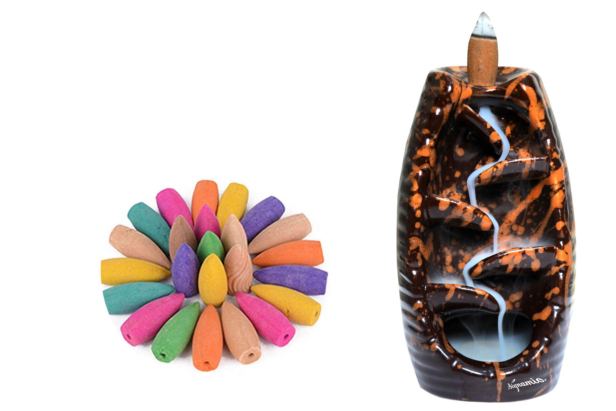 SIGNAMIO Backflow Incense Burner - 30 Cones -10