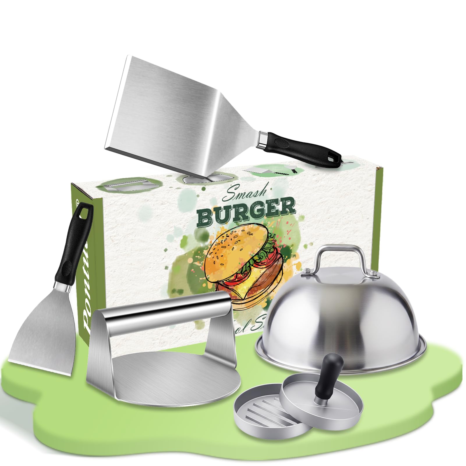 set smash burger 5 pièces
