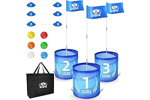 Golf Bucket Yard Game: Backyard Golf for All Ages