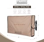 ULTCOVER Waterproof Outdoor TV Cover for 28-32 inch Outside Flat Screen Televisions with Mounts and Stands