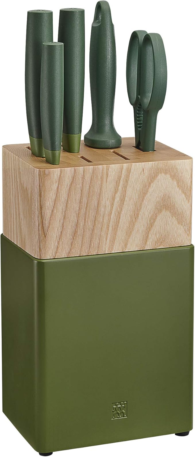 ZWILLING Now S Knife Block Set, 6pc, Lime Green Home