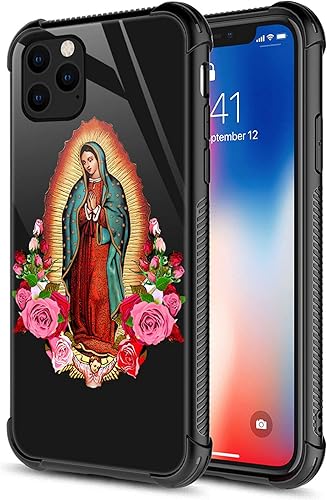 CARLOCA Funda compatible con iPhone 13 Pro Max, diseño gráfico de identidad de dama de flores, a prueba de golpes, antiarañazos, para iPhone 13 Pro