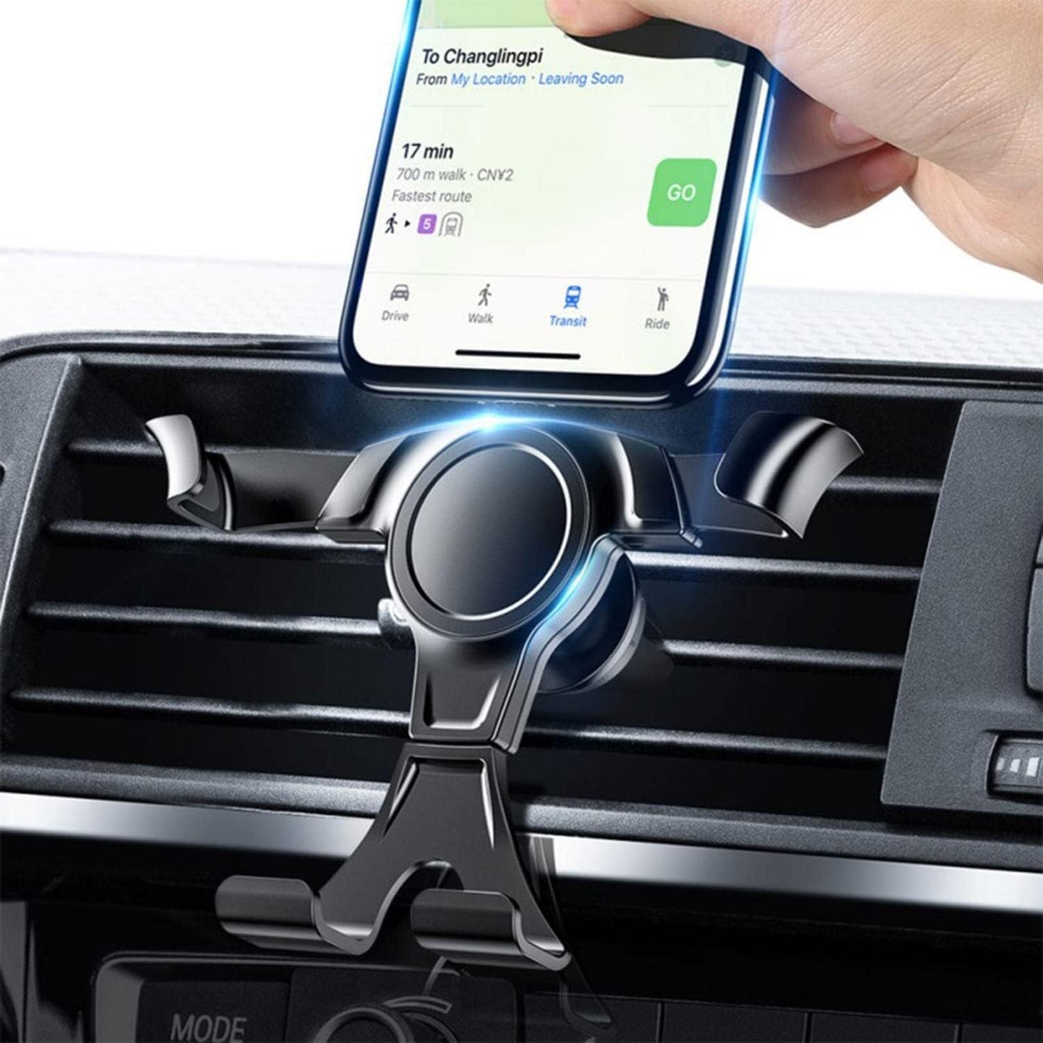 Soporte Móvil Soporte Universal para Teléfono De Gravedad En El Clip Ventilación del Automóvil para GPS para para para para Coche