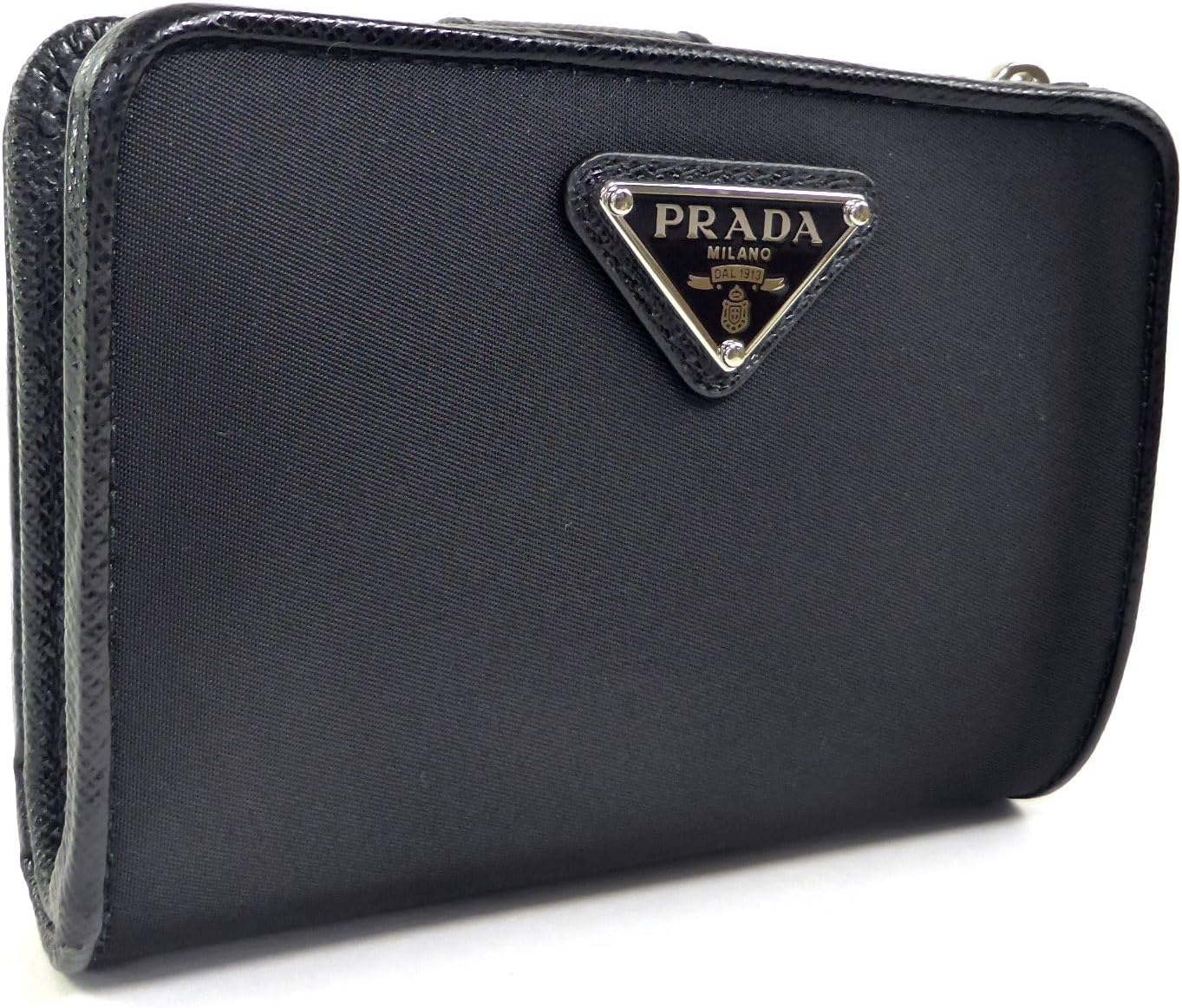 プラダ✨長財布　三角ロゴ　サフィアーノ　ブラック　キーケース　２点セット プラダ✨長財布 三角ロゴ サフィアーノ ブラック キーケース 2点