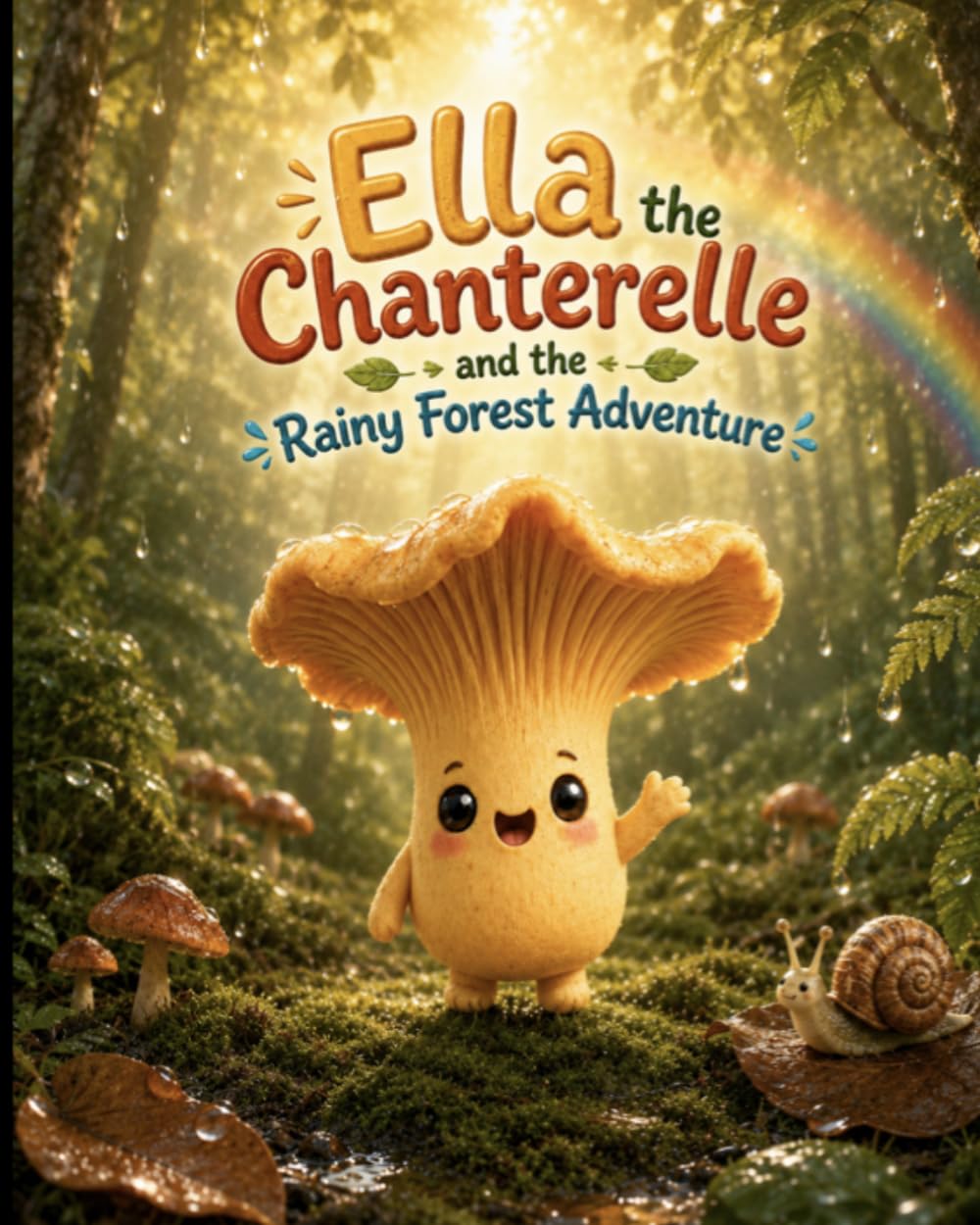 Ella the Chanterelle and the Rainy Forest Adventure (Portobello mushroom friends)