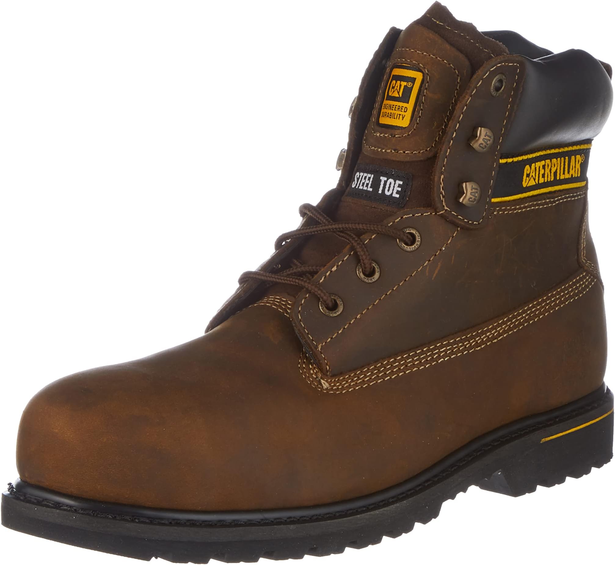 Mens 16106-21207-07 Work Boots, Brown, 9 UK