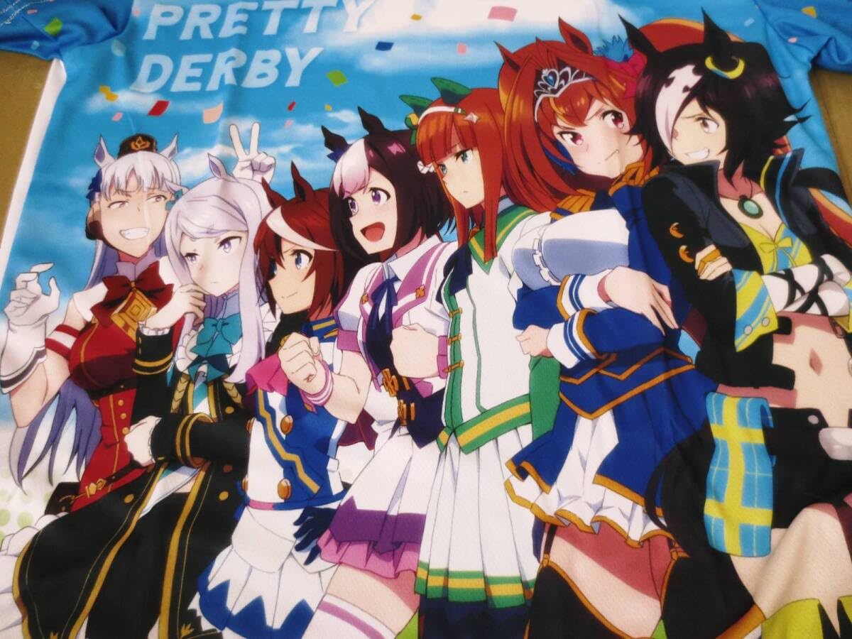 Amazon.co.jp: ウマ娘 プリティーダービー フルカラーTシャツ スピカ