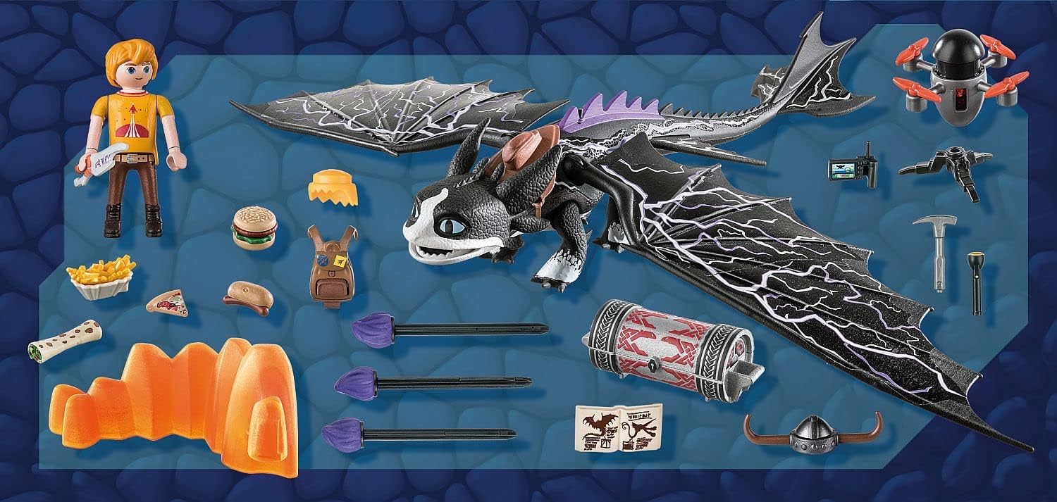Playmobil Dragons Nine Realms: Thunder & Tom