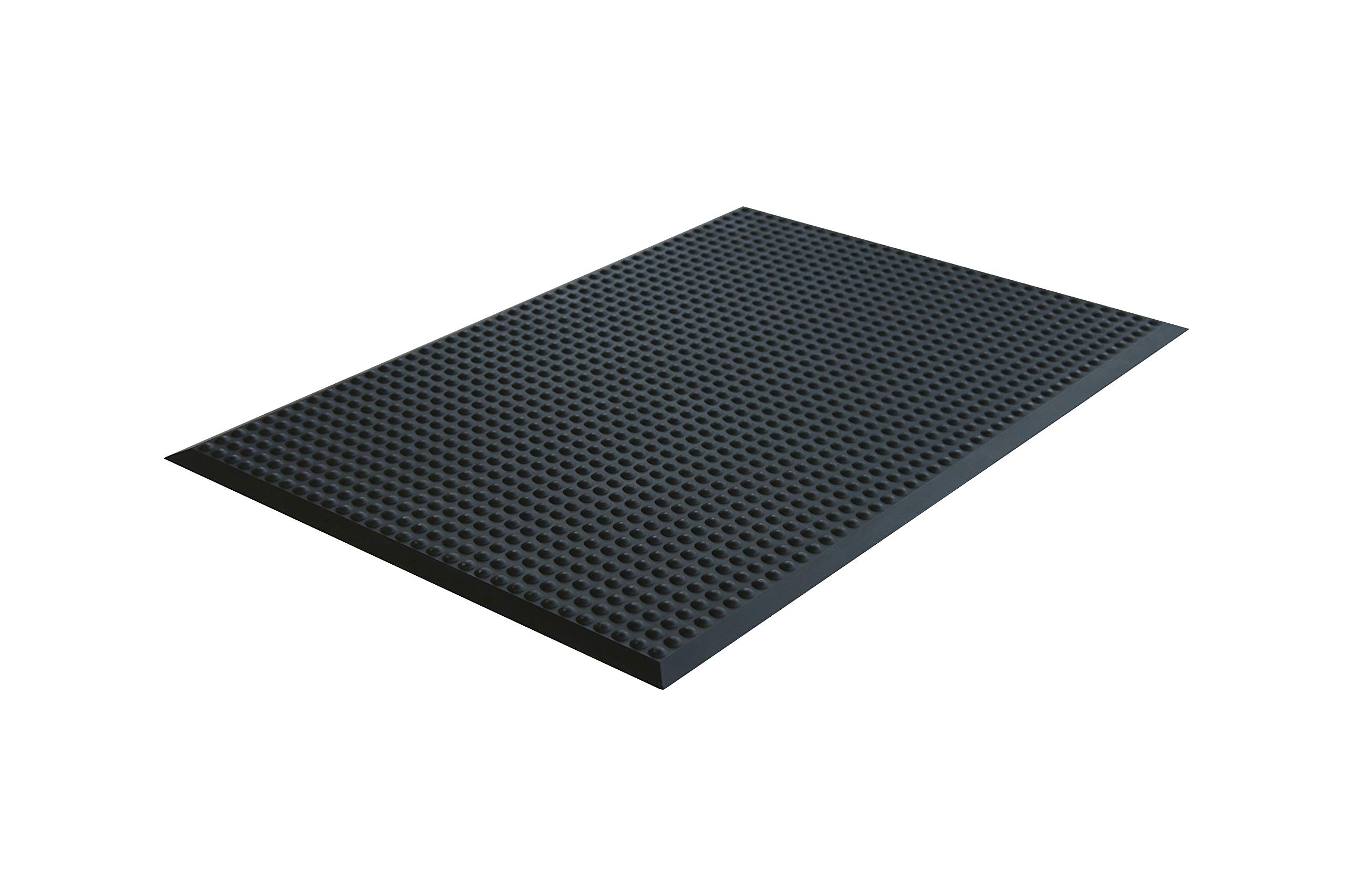 Arbeitsplatzmatte Rundnoppe 94x64x1,4 cm schwarz Antirutschmatte Noppenmatte SZAGATO Anti Ermüdungsmatte Steharbeitsplatz Arbeitsplatzmatte Gummi Meterware Anti Ermüdungsmatten Werkstatt