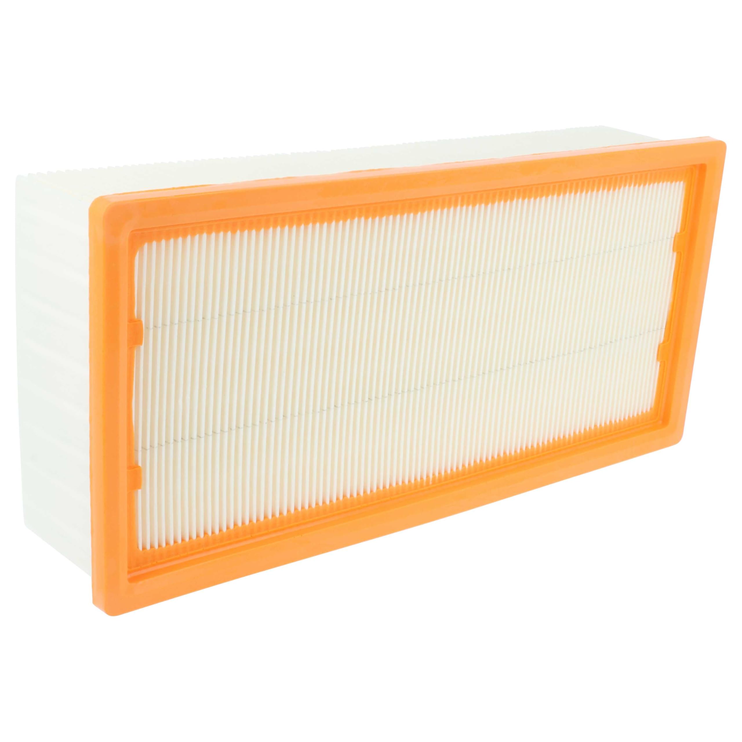 vhbw 5x filtro a pieghe piatte sostituisce Kärcher 6.904-284.0 per aspirapolvere umido/secco, industriale - Elemento filtrante