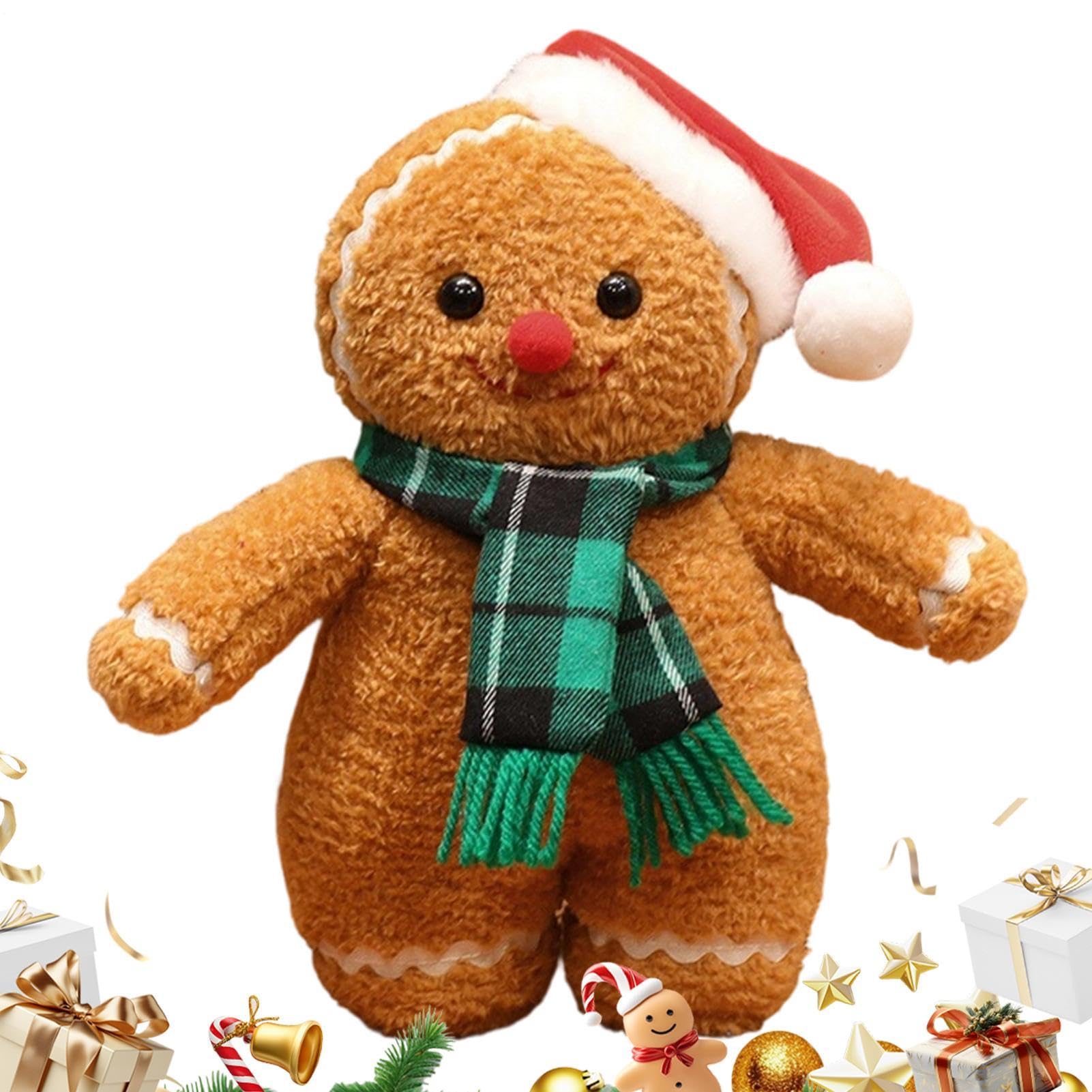 25cm Gingerbread Man Plush Toy The Christmas Gingerbread Gingy Plush Stuffe