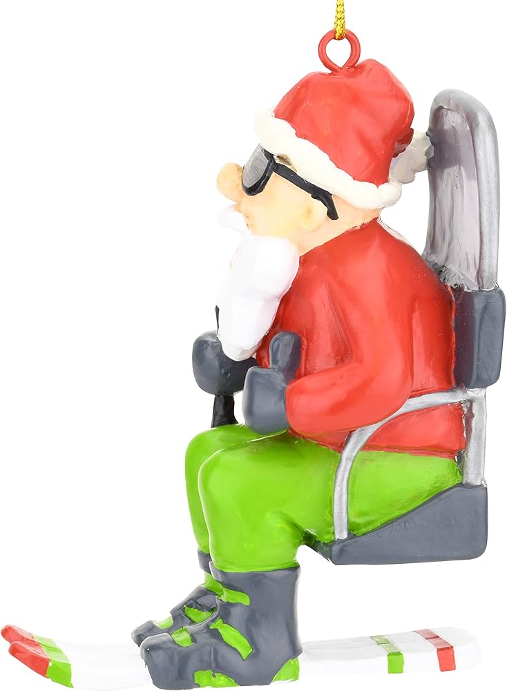 Amazon.co.jp: Tree Buddees 雪 スキー サンタ チェアリフト