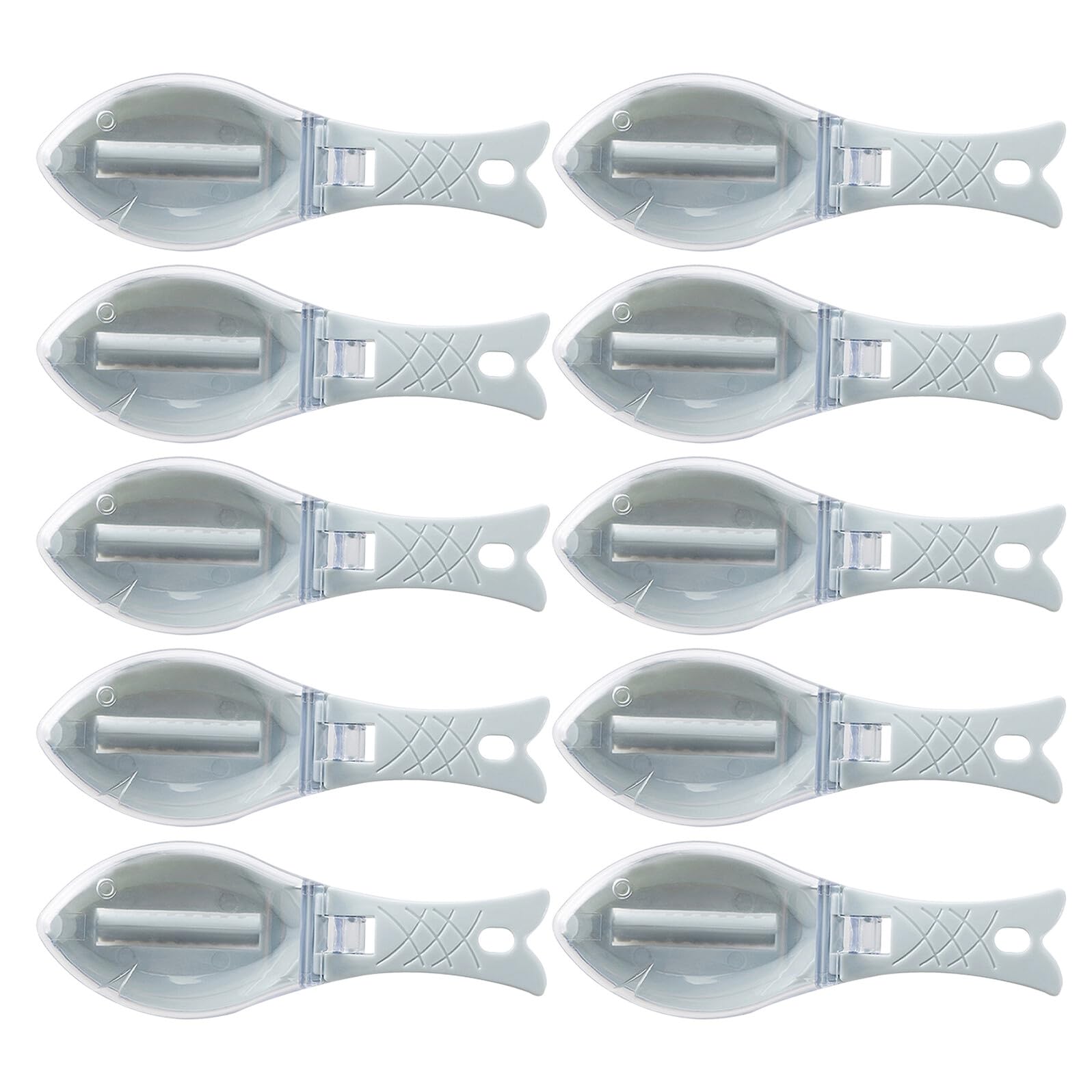 Strumento Manuale per Rimuovere Squame di Pesce 10 Pezzi