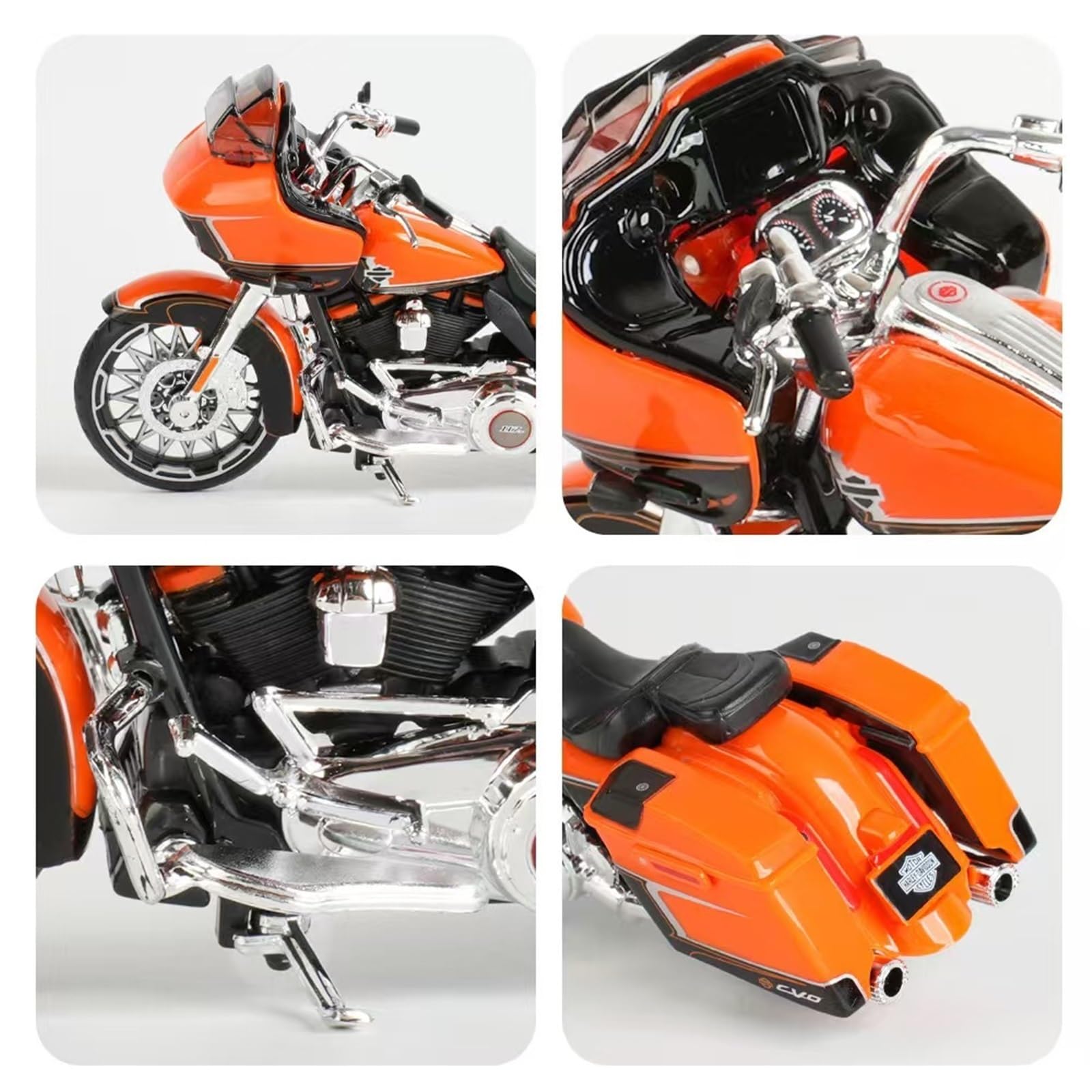 Compatible with Harley Davidson, 2018 2022 CVO Road Glide 1:18