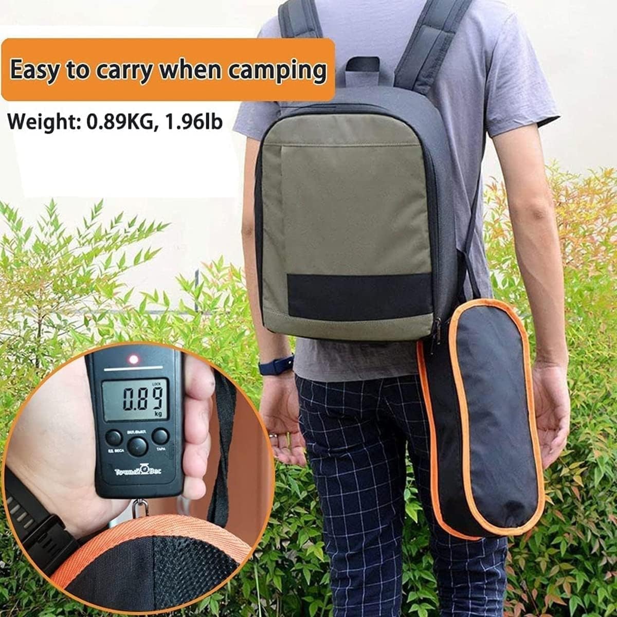 Chaise Pliante Chaise De Camping Ultra-légère avec Sac À Main Pliante Portable Extérieure pour Pique-Nique Plage Voyage Randonnée Chaises Pêche Exterieur(Rot)