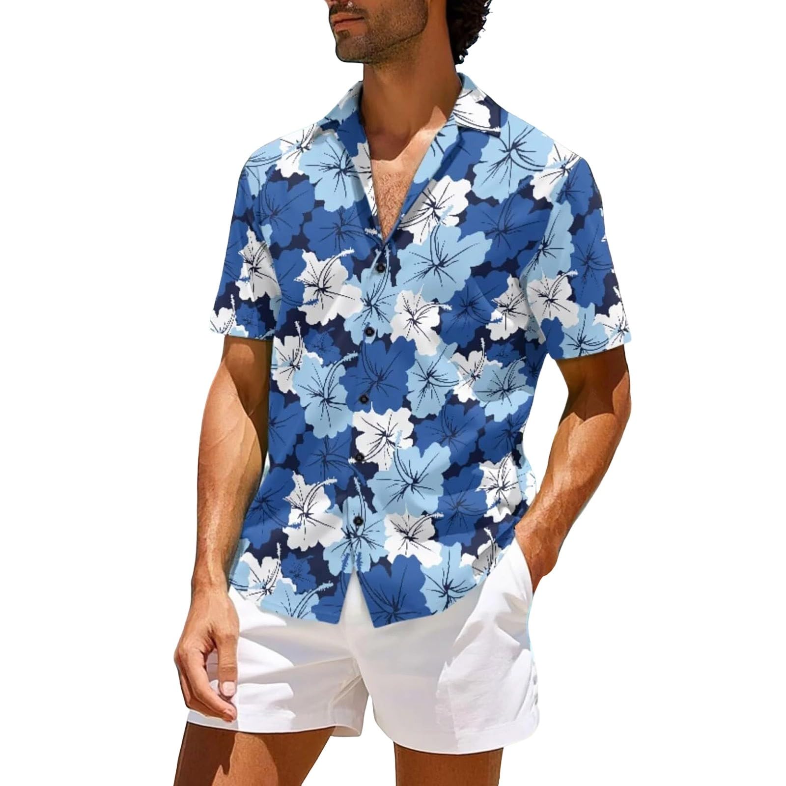 Polo XXL Coupe Classique sans Plis en Coton Fin pour Homme Actif