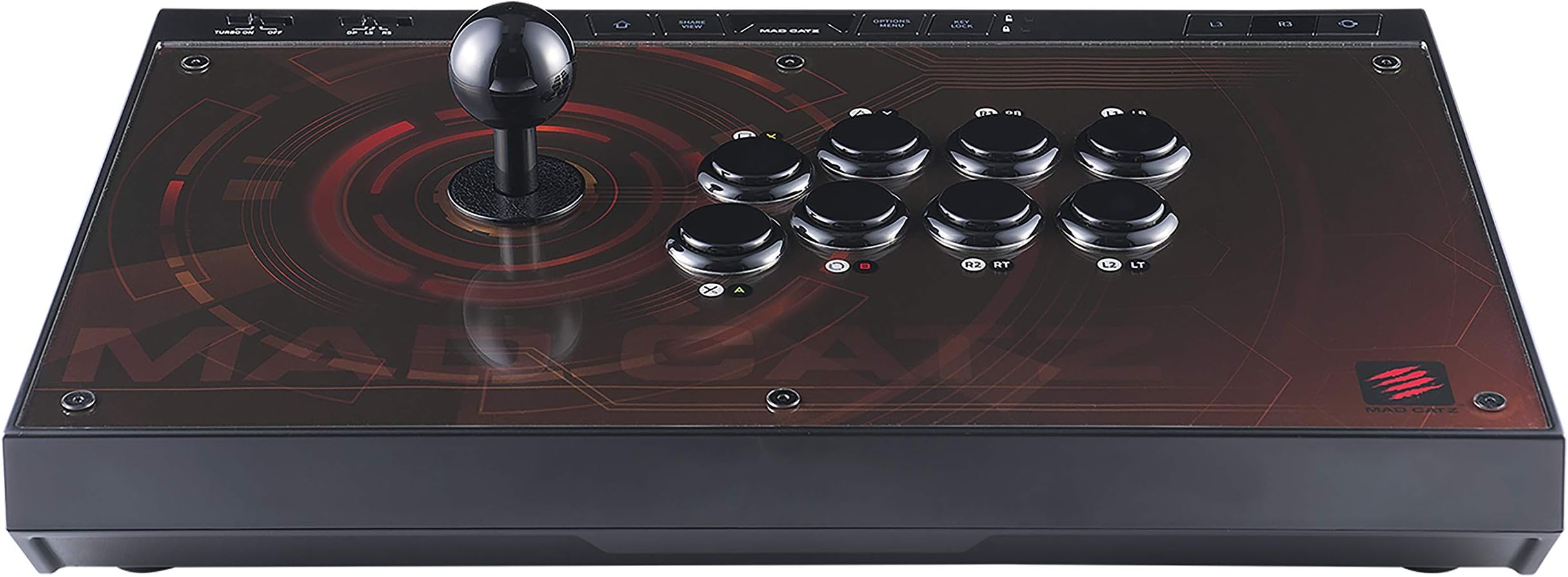 Mad Catz The Authentic Ego Arcade Fight Stick For Ps4, Xbox One, Nintendo Switch And Pc Windows Direct And X Input, Gapccainbl00