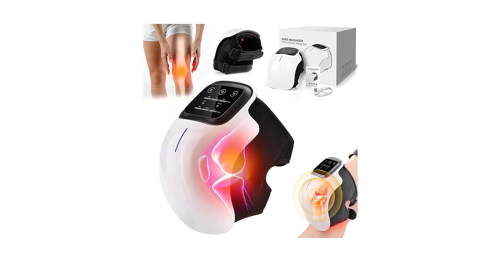 【新品未使用品】re:me Therapy Amazon.com: OTRIEK Knee Massager with Heat & Red Light
