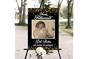 Personalized Happy Retirement Welcome Sign