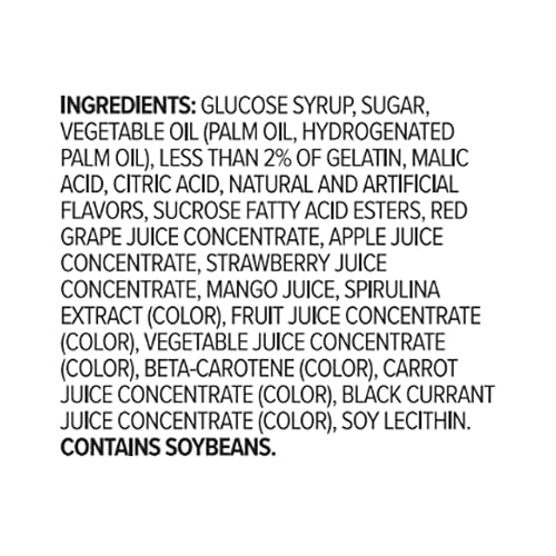 Miniatura 24 de HI-CHEW Mezcla variada a granel, más de 220 piezas, 4 bolsas de pie, combinaciones de frutas tropicales dulces y ácidos, dulces suaves y divertidos