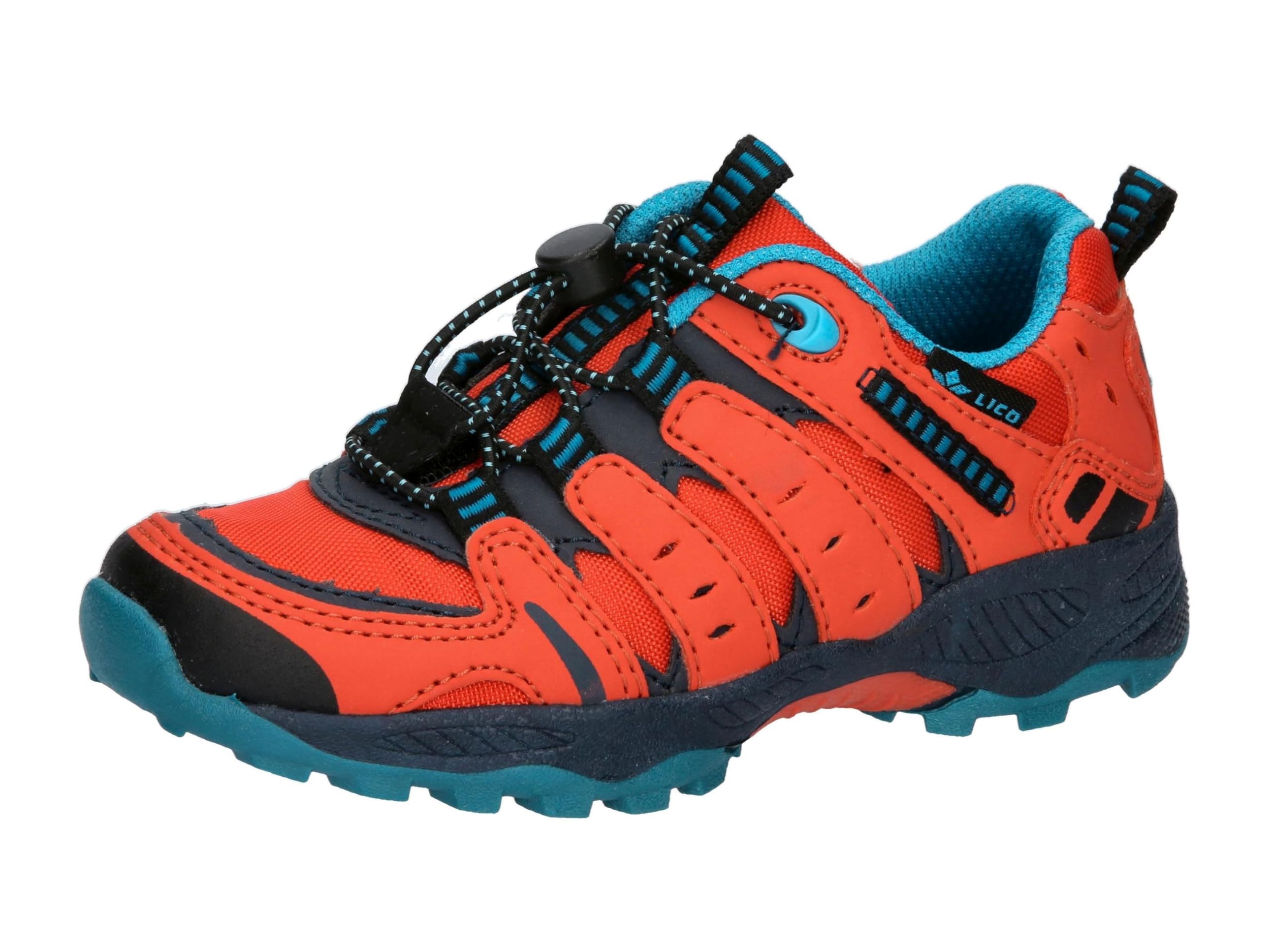 Lico Unisex Kinder Fremont Trekking- & Wanderhalbschuhe, Orange Marine Petrol, 37 EU