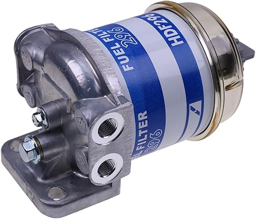 Miniatura 3 de AIVWUMOT Conjunto de filtro de combustible TX10313 TX10316 compatible con tractor largo CAV 350 360 445 460 510 610 680 193229M91 2656612 4612229