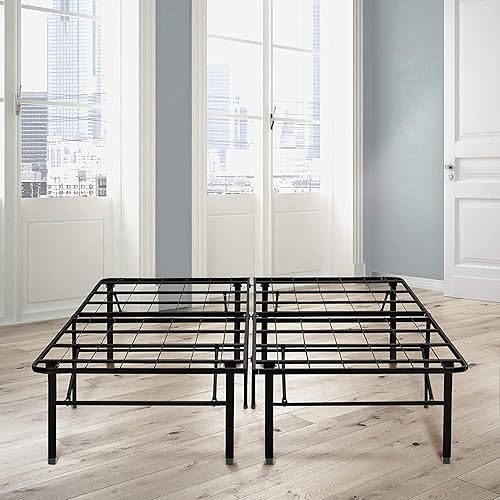 Boyd Sleep Bonus Base de metal para colchón, 18 pulgadas de altura, color negro, tamaño individual