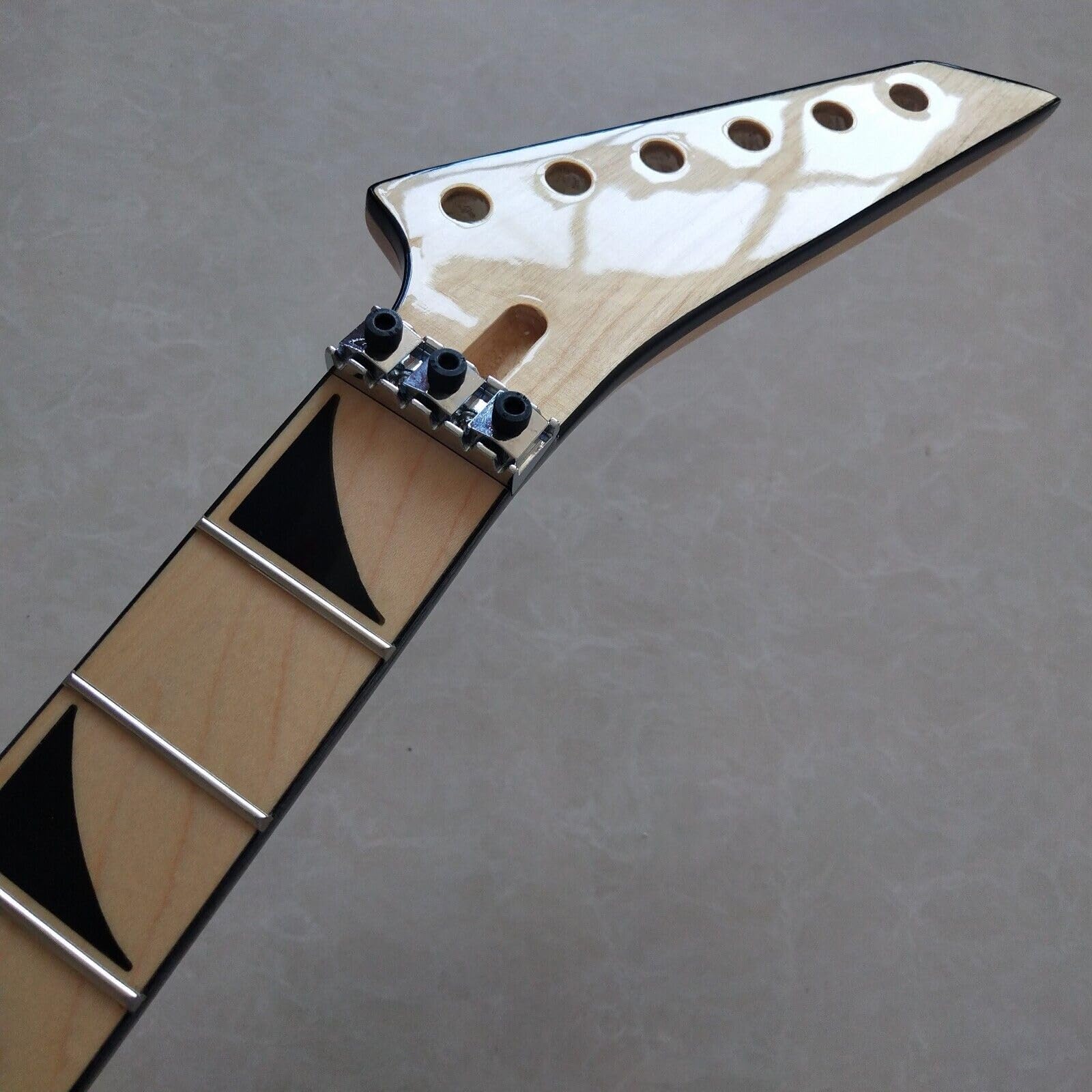 Manche de guitare 24ème frette 25.5 pouces, incrustation touche en érable, pièces rechange