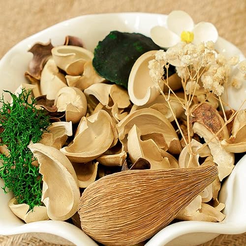 Miniatura 7 de Qingbei Rina Bolsas de popurrí, relleno de cuenco de popurrí perfumado Gardenia, relleno de jarrón, flor seca decorativa, pétalo de fragancia para