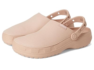 Crocs Classic Crafted Canvas Clogs Clog Shoes Pink Caramel