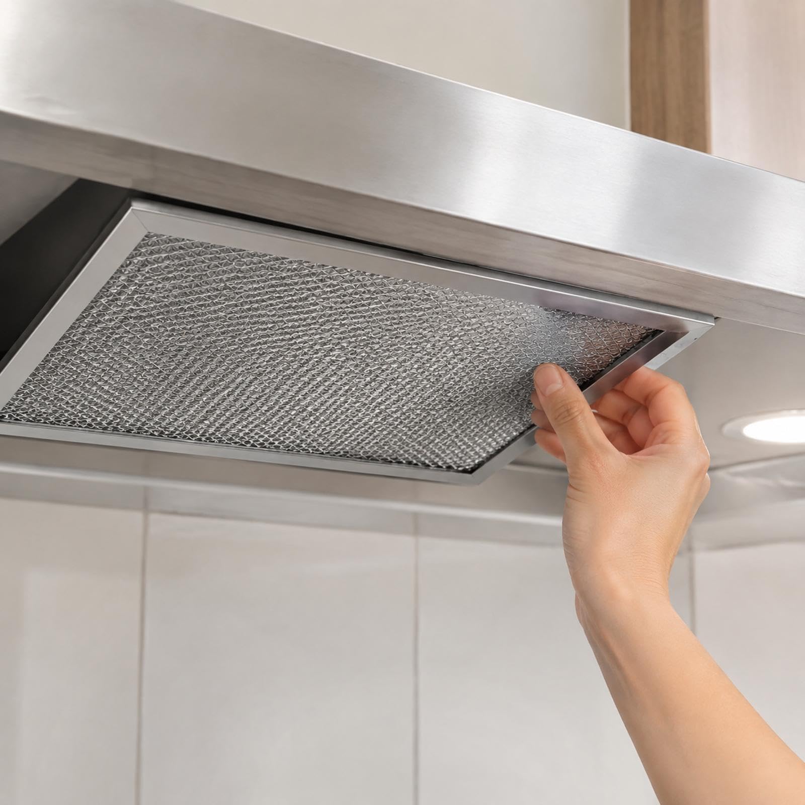 Genérico Filtro de Grasa de Escape de Cocina con diseño de instalación