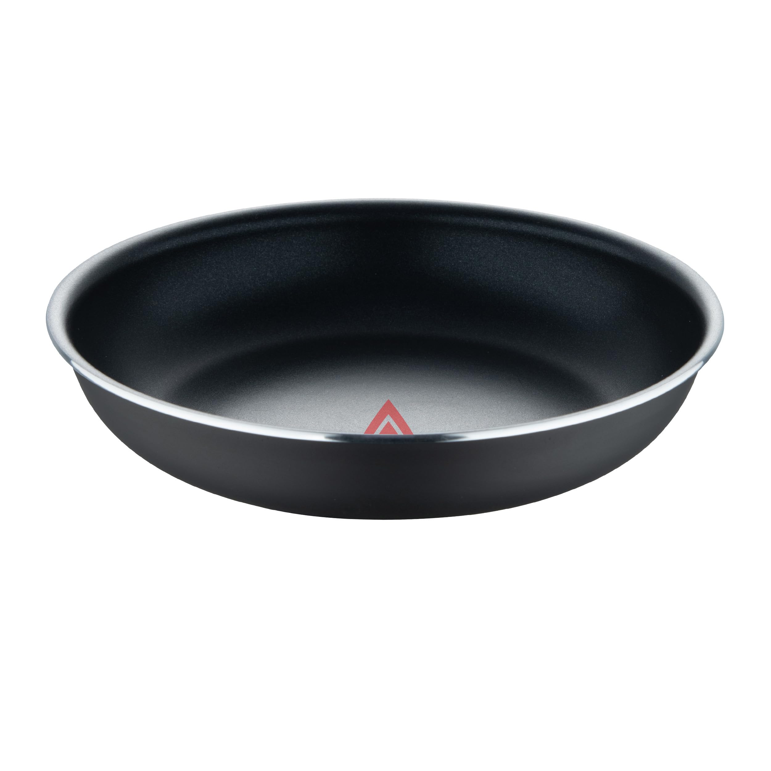 BERGNER - Set 3 Pcs Poêles à frire (22+26 cm) avec Poignée amovible - Aluminium pressé & Heat Dot - Revêtement essentiel ILAG - Noir