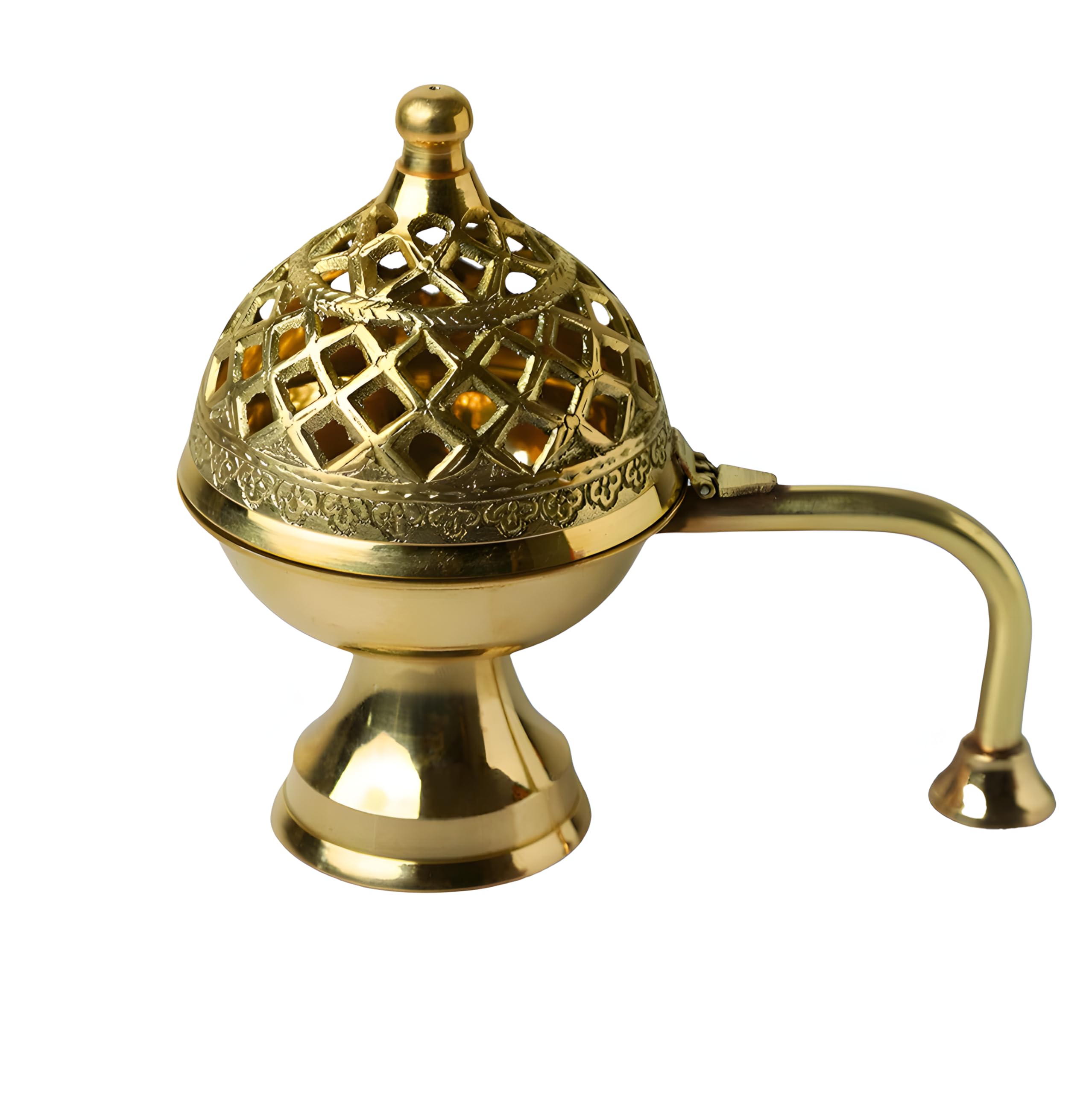 Trinity Designs Brass Loban Burner Dhoop Dani Aarti for Home Office Temple Puja Deco Purifying Incense Holder Dhooni Agarbatti Stand Aroma Diffuser Pooja Item (B0C1VQZNM1) Amazon Price History, Amazon Price Tracker
