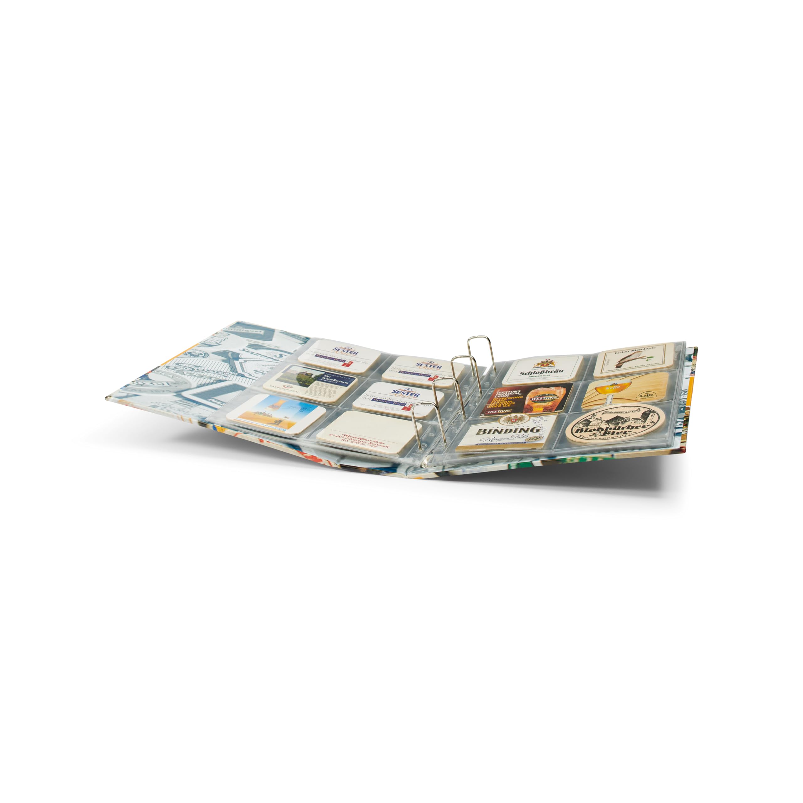 Leuchtturm - Álbum grande para coleccionar posavasos, 15 hojas