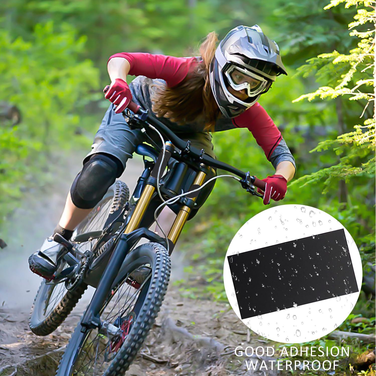 DYEDBRO Pellicola Protettiva Per Telaio - Camo Gravel - White Matte - Foto 2