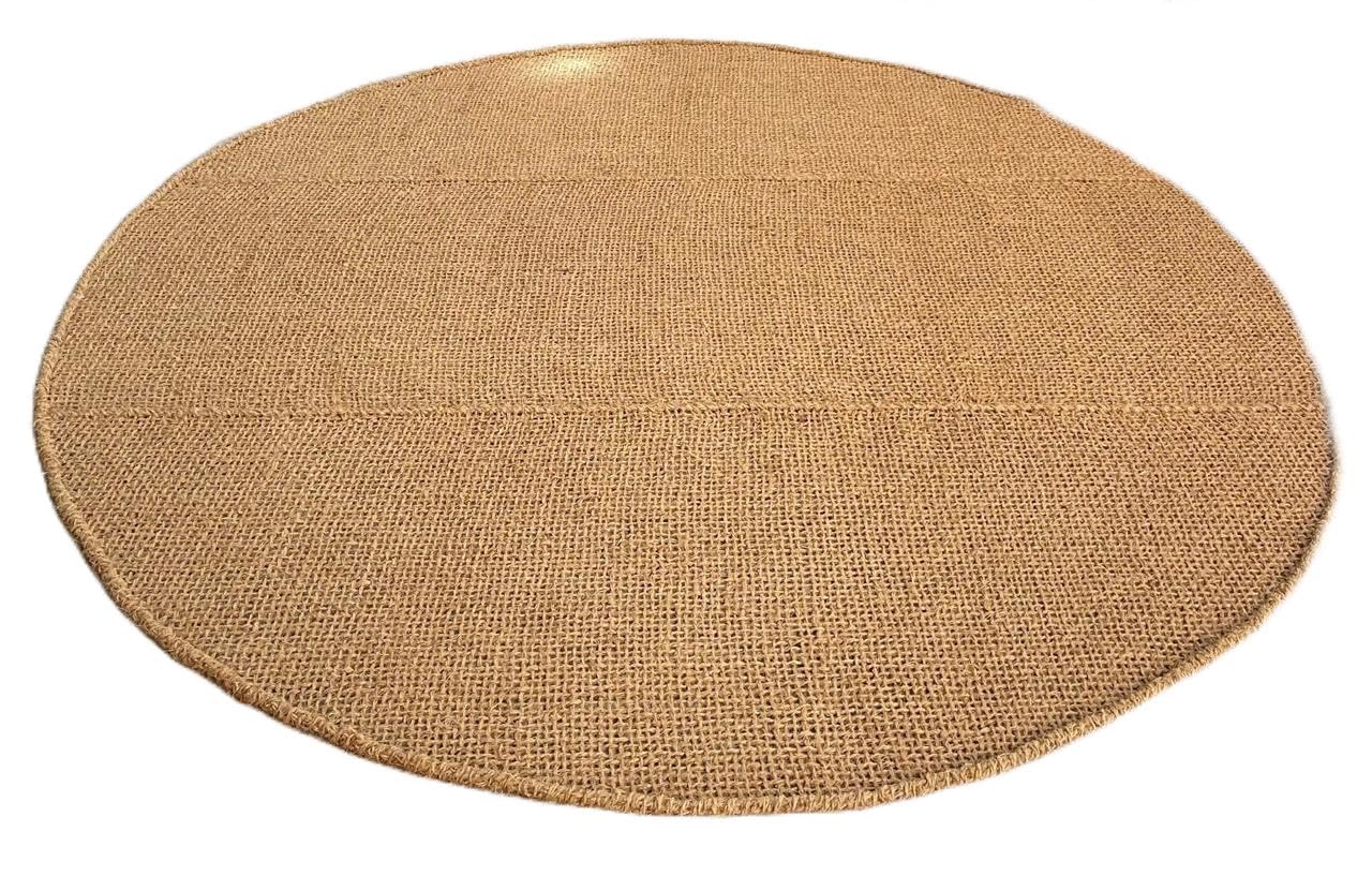 Tissu de rechange pour parasol de 300 cm, 100 % fibre de coco, pour 8 baleines, naturel et durable