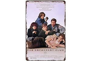 The Breakfast Club(1985) Movie Poster Tin Sign